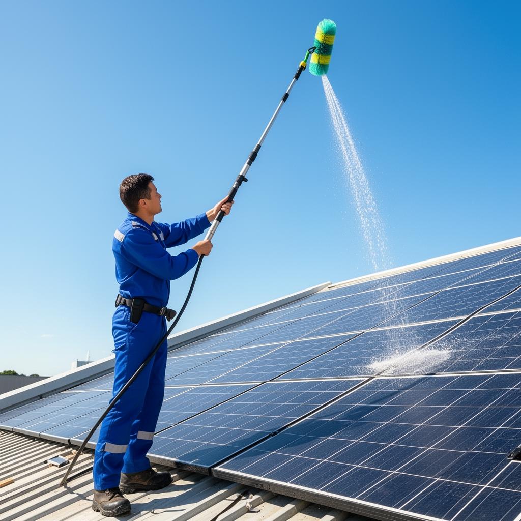 Limpeza de Painéis Solares